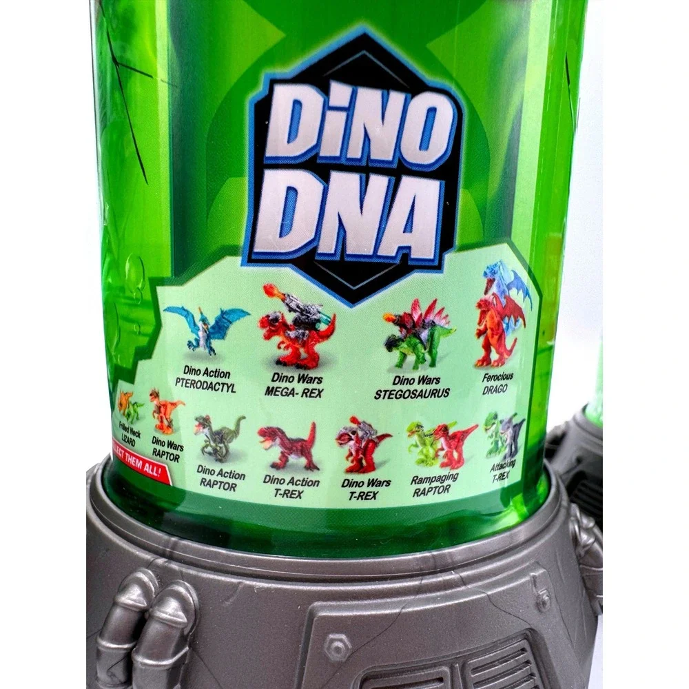 Zuru Robo Alive Dino DNA Lab Lot of 3 Mystery Blind Capsules Slime Light Up Toy